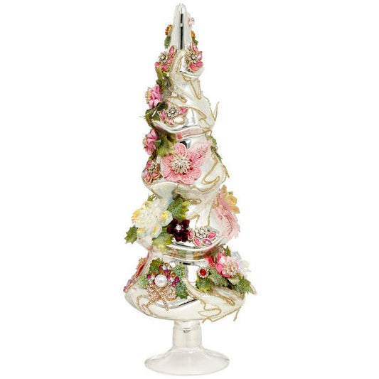 Jeweled Tree, Pink, Sm14"