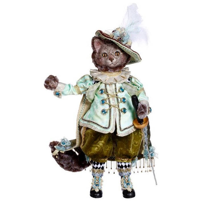 3 Musketeer Cat Swordsman 19.5"