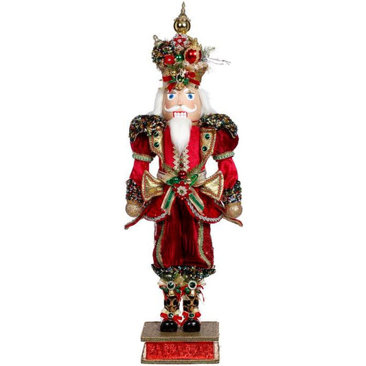 Deck The Halls Nutcracker Med 32''