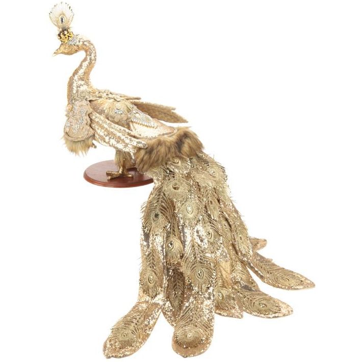 Gold Peacock 57X28"