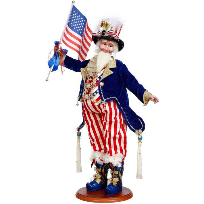 Uncle Sam Santa 24"