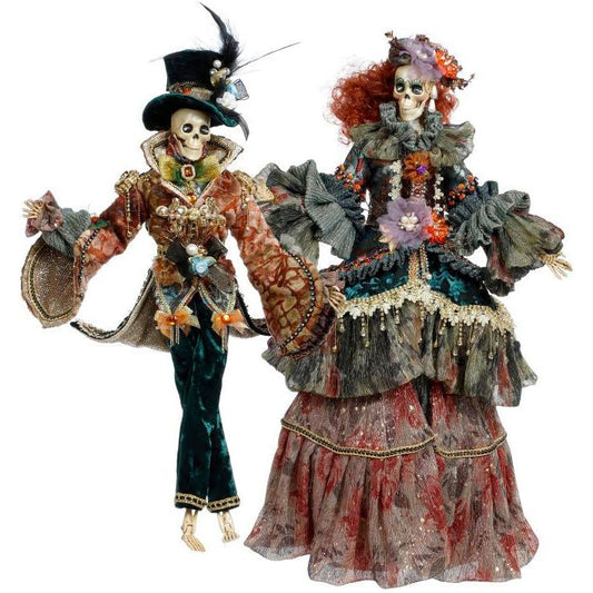 Mr and Mrs Soho Skeleton SM 27'' Set Of 2