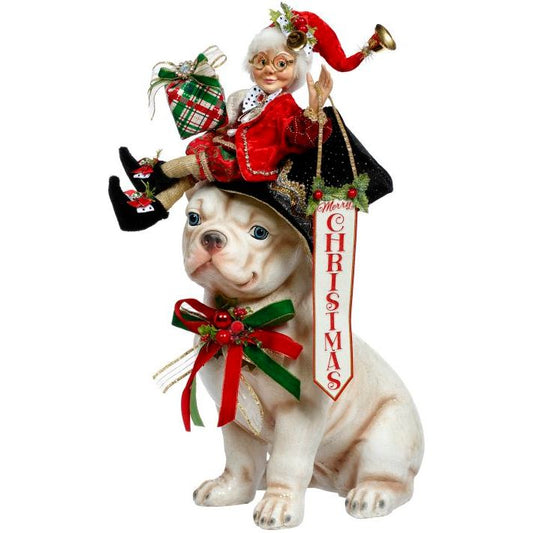 Merry Christmas Bulldog 20"