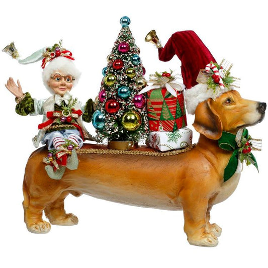 Nothing But A Hound Dog & Elf 15"