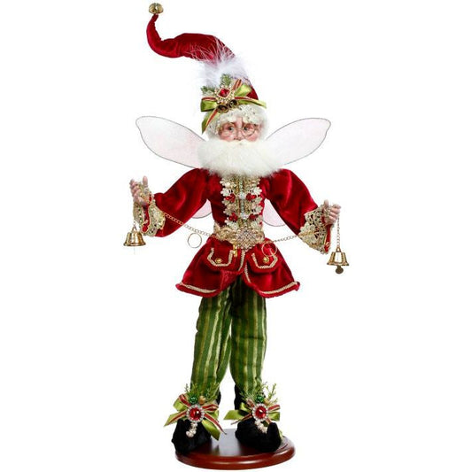 Five Golden Rings Fairy On Base 21"