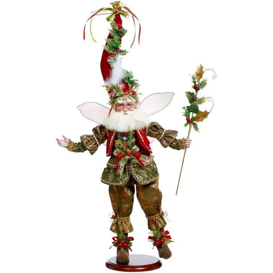 Holly & Ivy Fairy On Base 22.5"