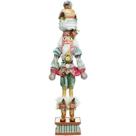 Macaron Nutcracker, Sm27"