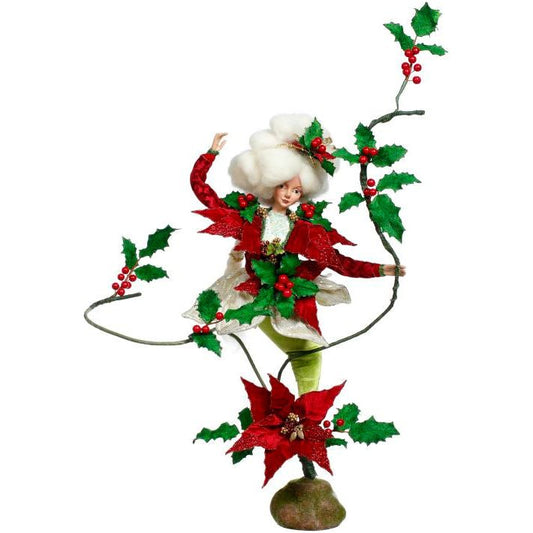 Lady of Poinsettia - 27.5"