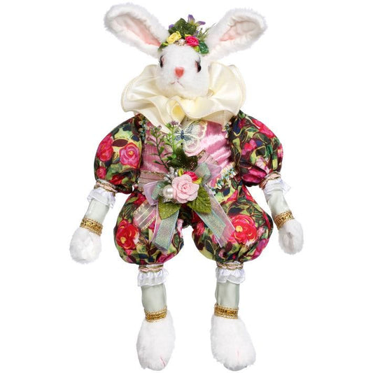 Bean Bag Plush Body Rabbit W/Vest, Sm 13.5"