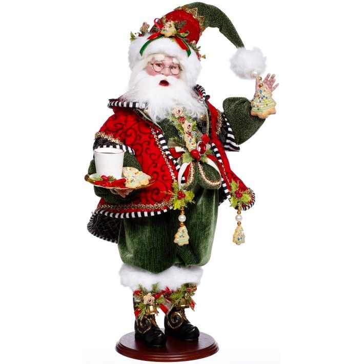 Cookies & Milk Santa 25.5"