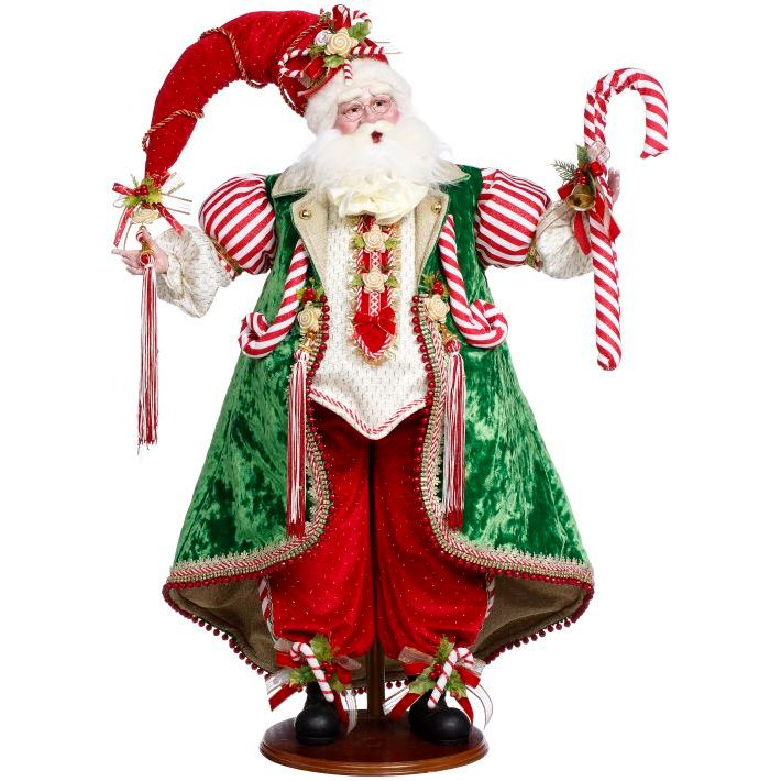 Candycane & Cookie Santa 38.5"