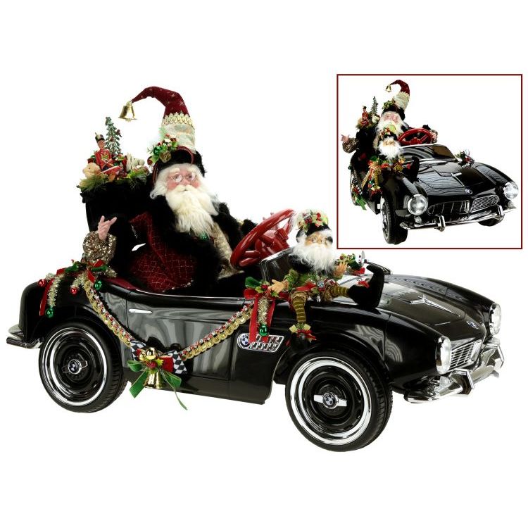 Santa's Holiday Hot Rod 46"x21"x26"