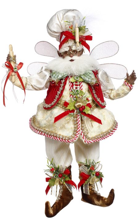 African American Confectioner Fairy, M 17.5"