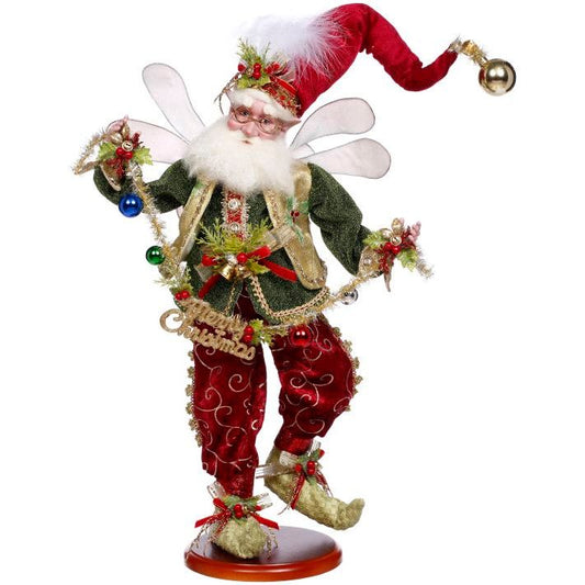 Merry Cmas Fairy On Base 20"