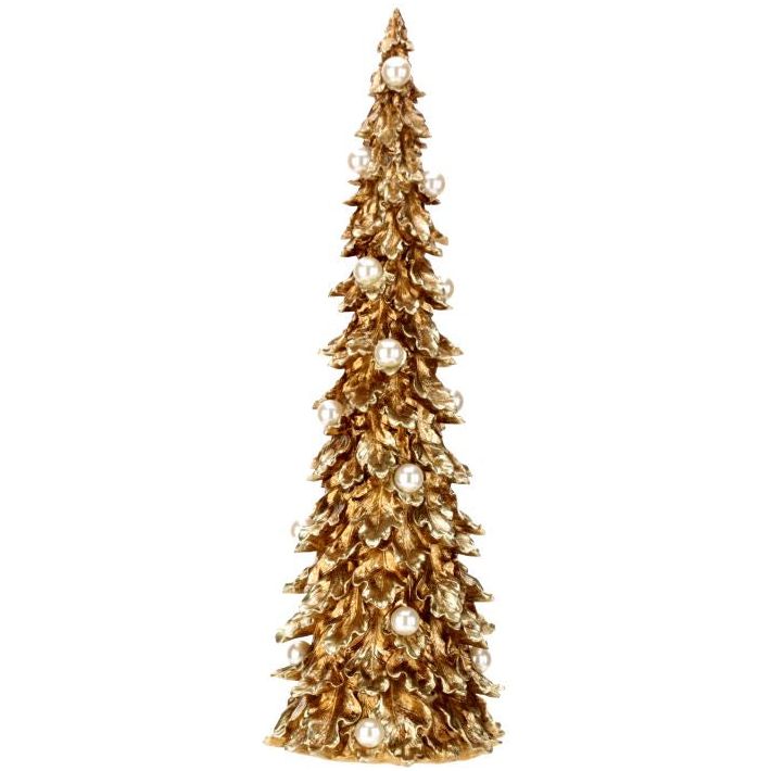 Gilded Pearl Tree, Lg 25" Set Of 2