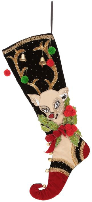 Fancy Deer Stocking 26"