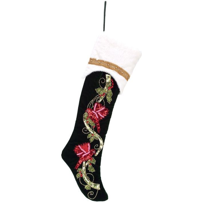 Cardinal Stocking 25"