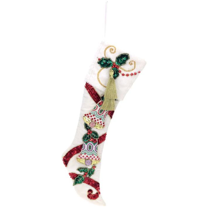 Bells Berry Stocking 25"