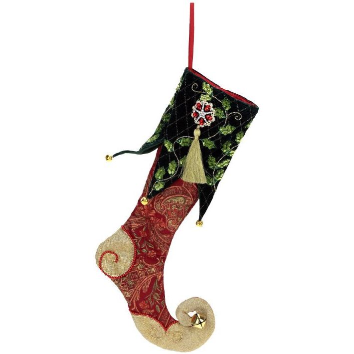 Christmas Jester Stocking 25"