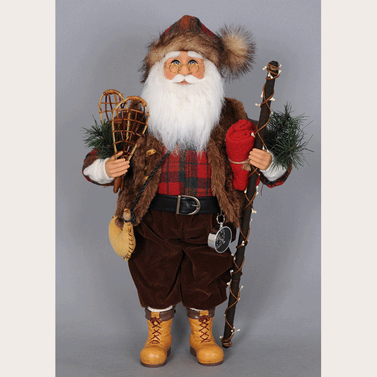 Mountaineer Santa 17"