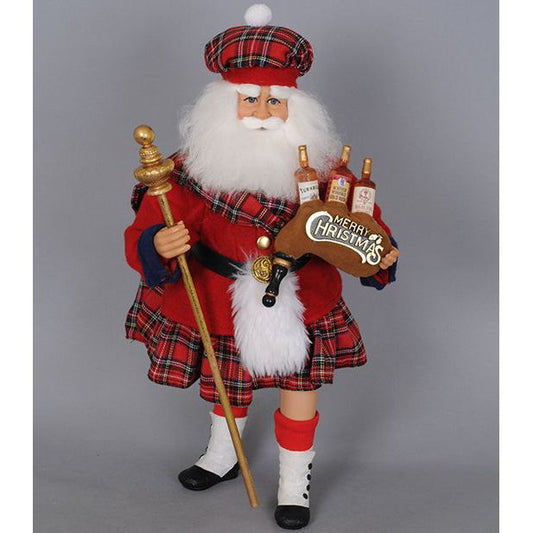 Scottish Santa 17"