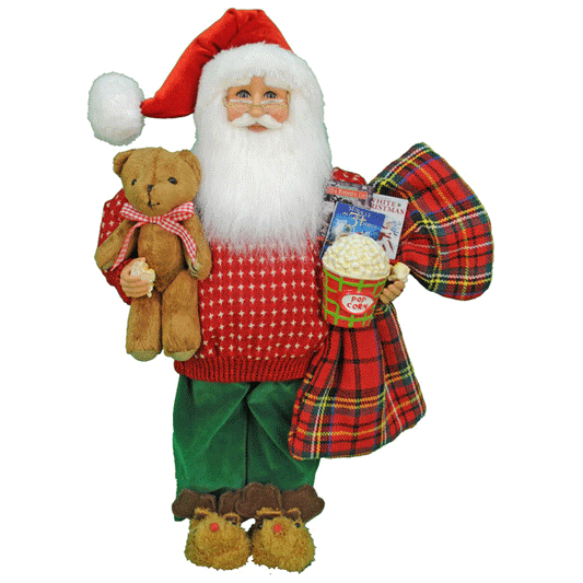 Movie Night Santa 16"
