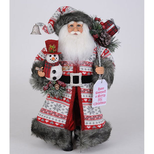 Snowflake Fun Santa 17"