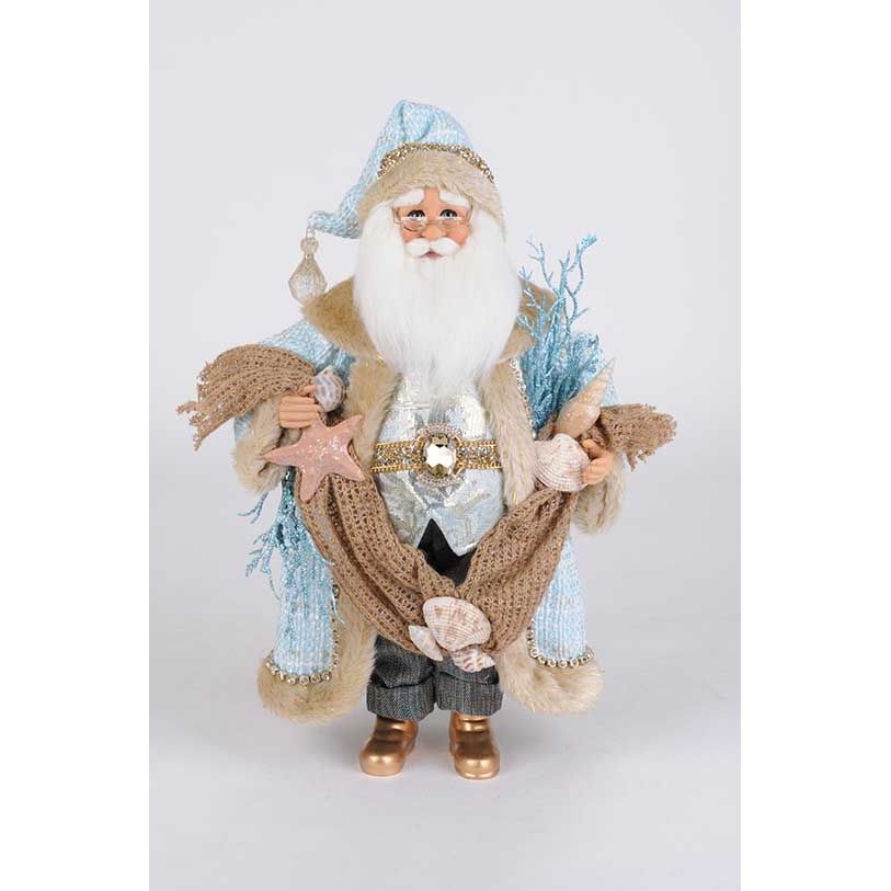 Coastal Swag Santa 17"