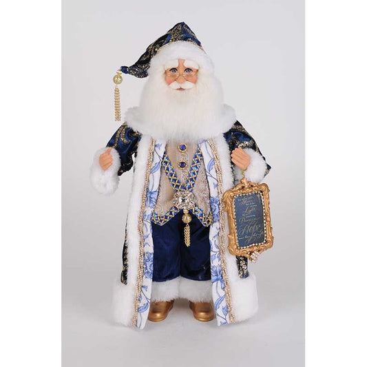 Chinoiserie Santa 17"