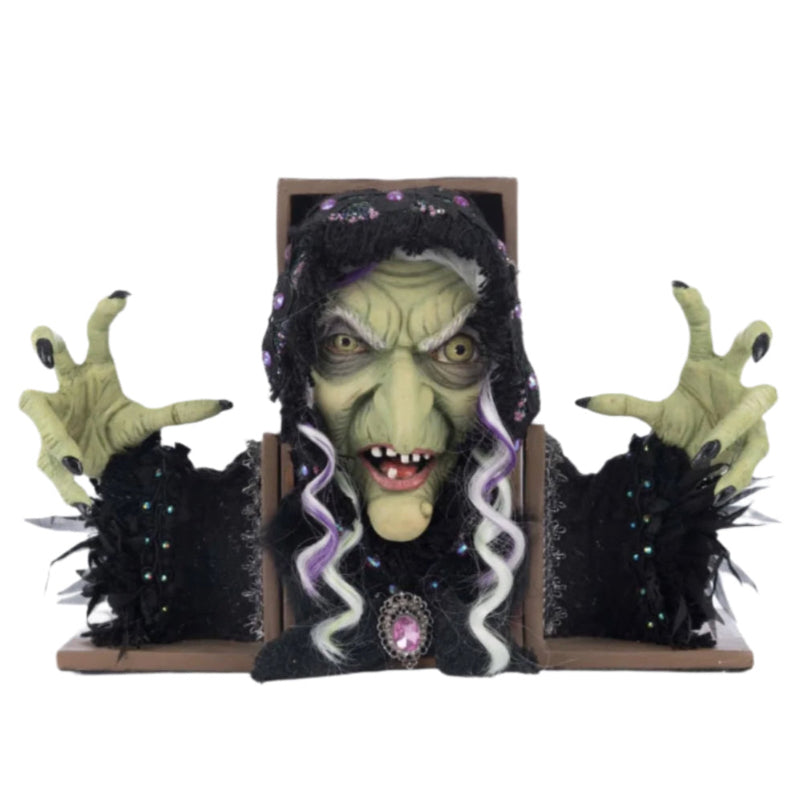 Grizelda Book With Bookends 13"x 9"