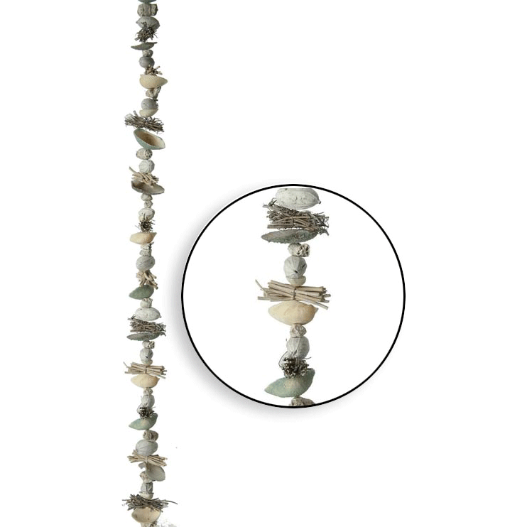 Shell Garland Ribbon Shell Garland 60