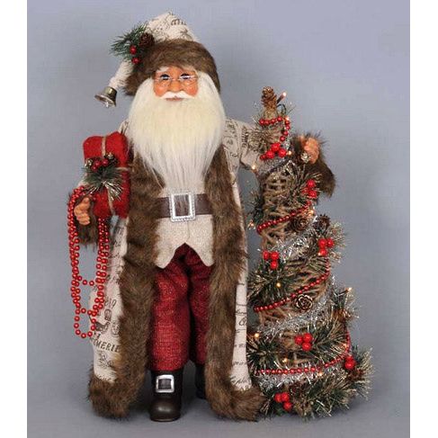 Ltd. Woodland Elegance Santa 18"
