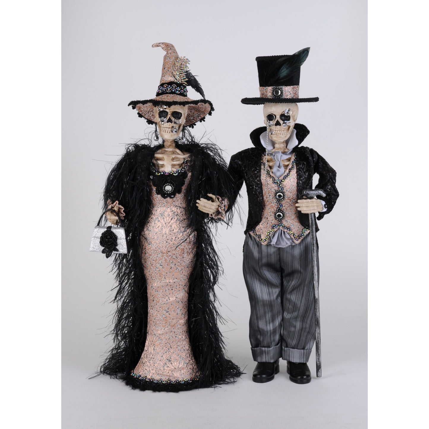 Harry & Lucy Skeleton Pair 22"