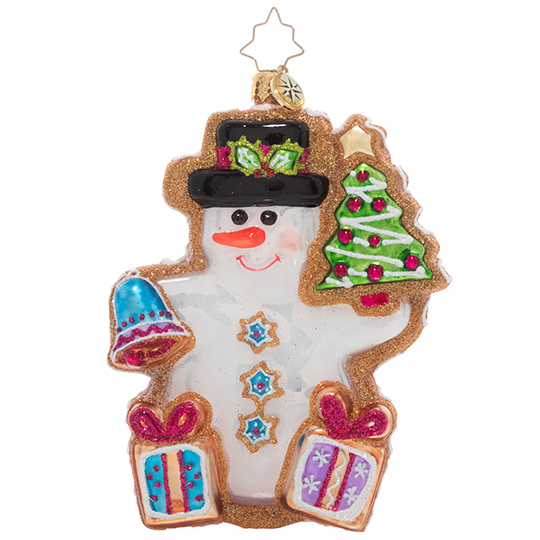 Gingerbread Snowman 4.5"