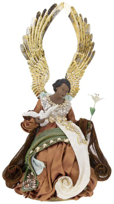 AfAm Angel with Dove