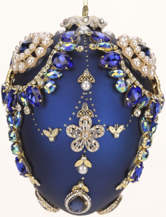 King's Jewel Egg Orn. Blue
