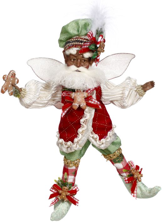 AfAm Gingerbread Fairy S. 11"