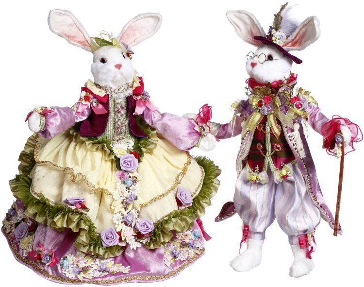 M&M Easter Rabbit set of 2 M. 24"