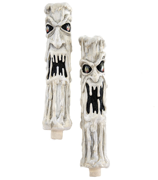 Scary Candle Sleeves set of 2 10"