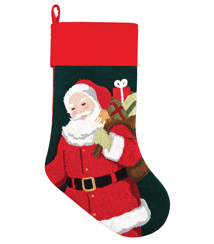 Santa Claus Stocking 19"