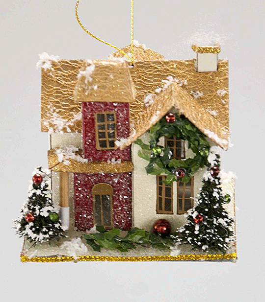 Paper House Orn 3.5"