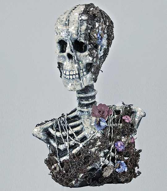 Buried Corpse Bust 19"