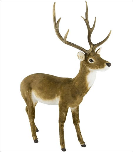 Standing Deer L 54x67