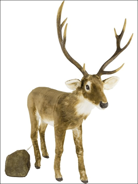 Mech. Standing Deer M 45x56"
