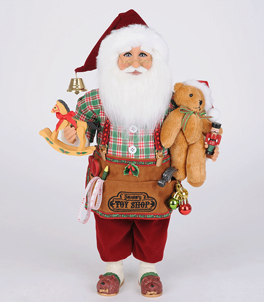 Toymaker Santa 17"