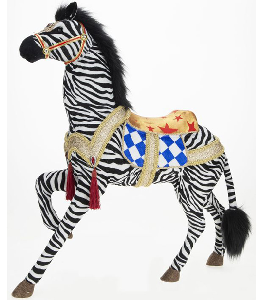 Zebra/Saddle 26"