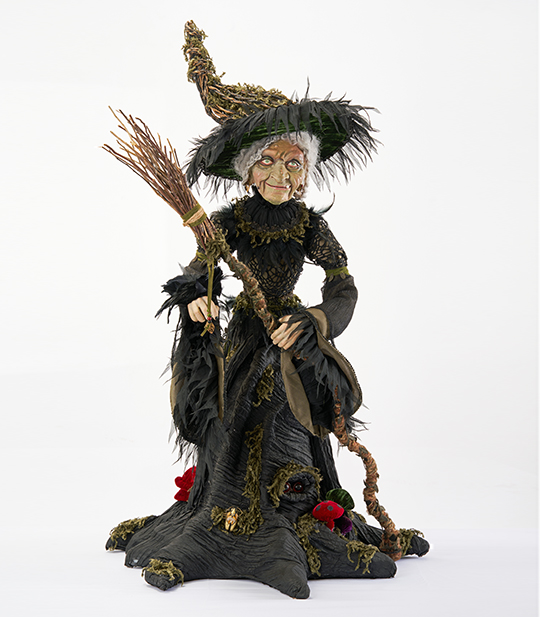 Midnight Witch Doll 32"