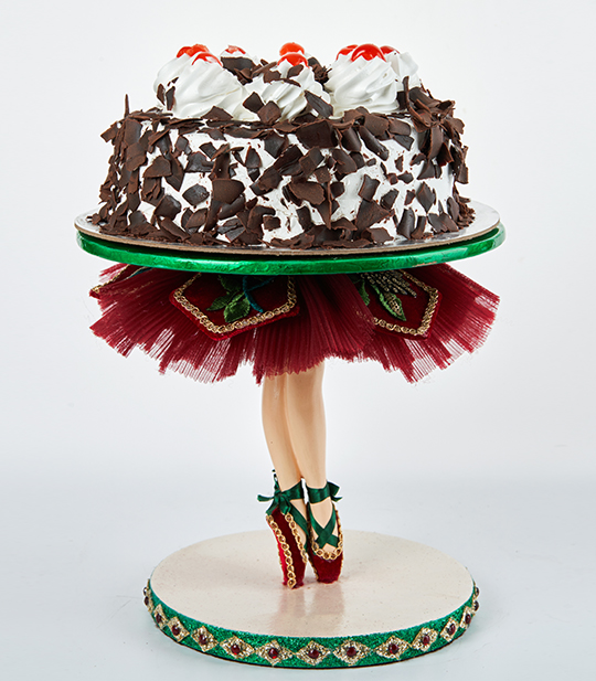 Ballerina Cake Stand 9"
