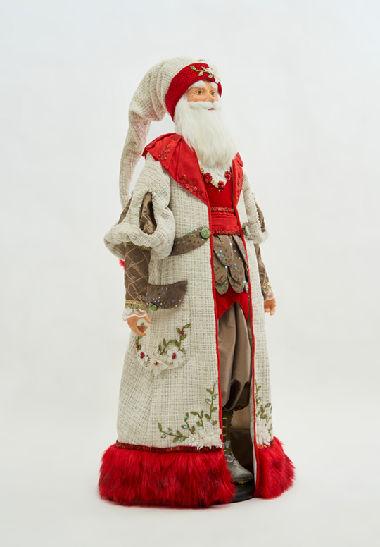 Mistletoe Magic Santa 36"