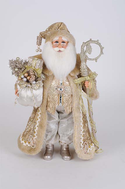 Touch of Gold Santa 16"